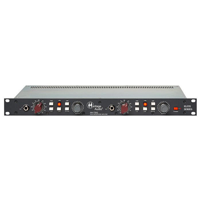 HERITAGE AUDIO HA73X2 Elite ´73 Dual Mikrofon Preamfisi / DI